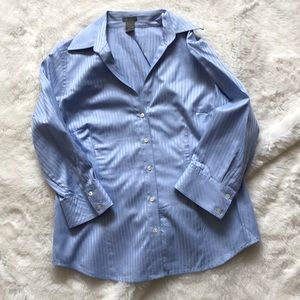 Ann Taylor Button Down Blouse